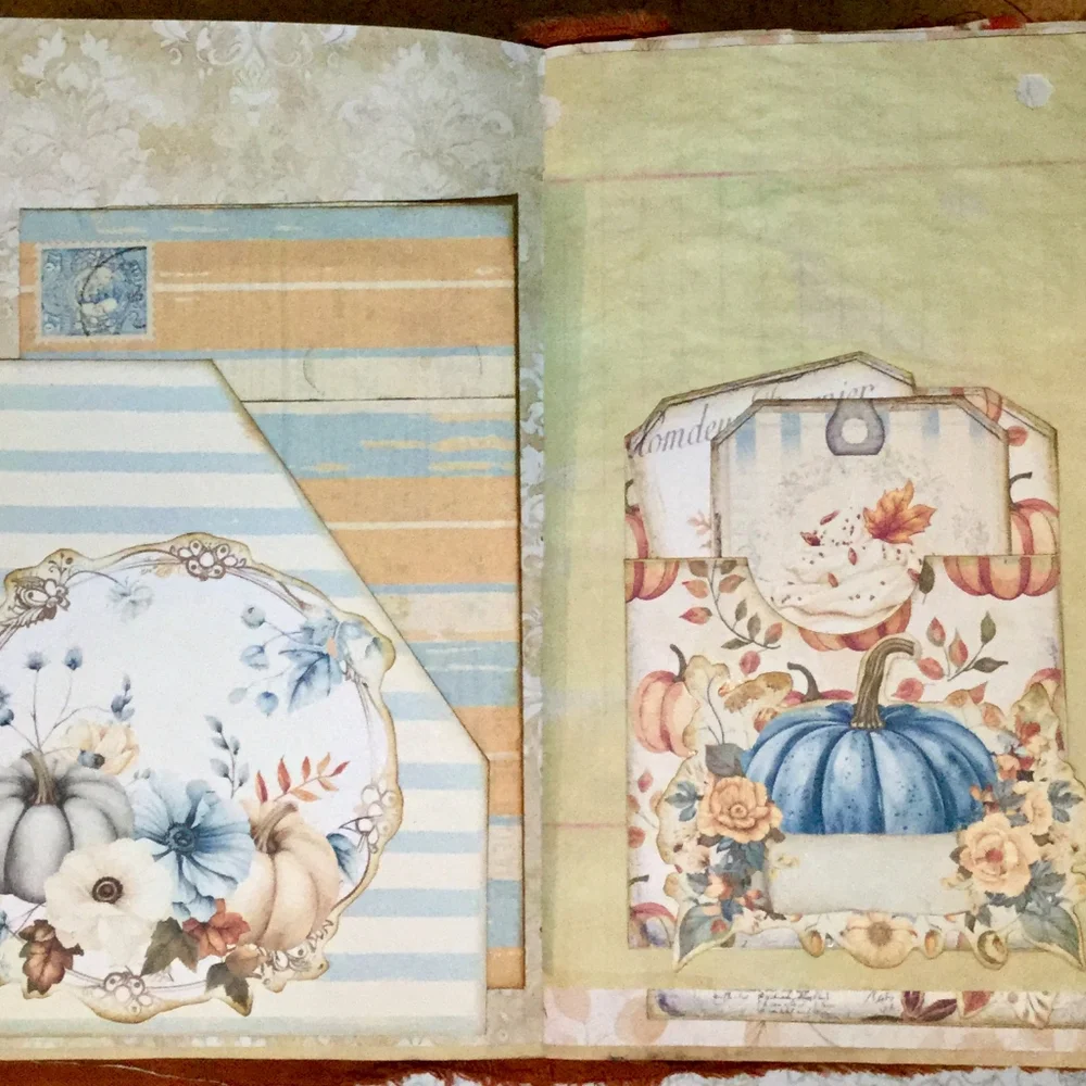 Unique Vintage journal paint big